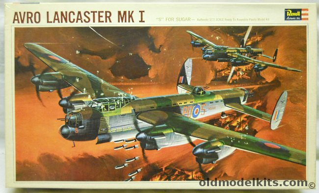 Revell 1/72 Avro Lancaster MKI S for Sugar or Q for Queenie, H207-200 plastic model kit